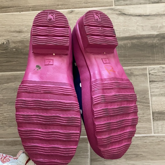 Joules 6 Molly Welly midi polka dot rain boots - Picture 6 of 7